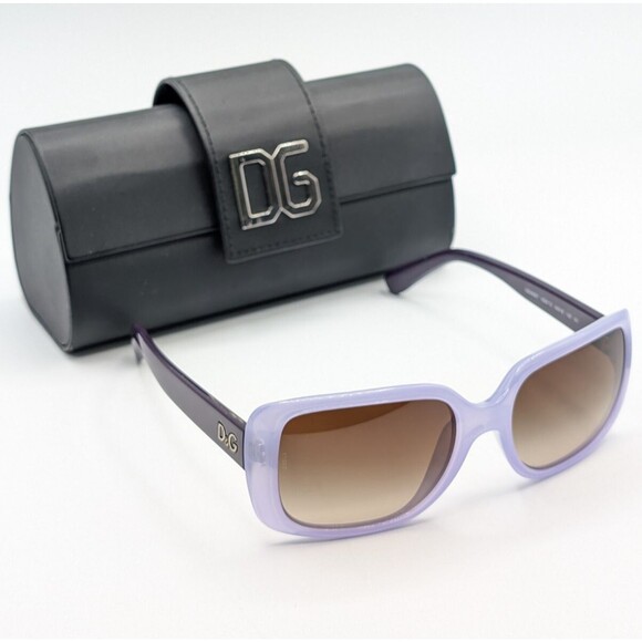 Dolce & Gabbana Accessories - Dolce & Gabbana Lavender Gradient Square Sunglasses